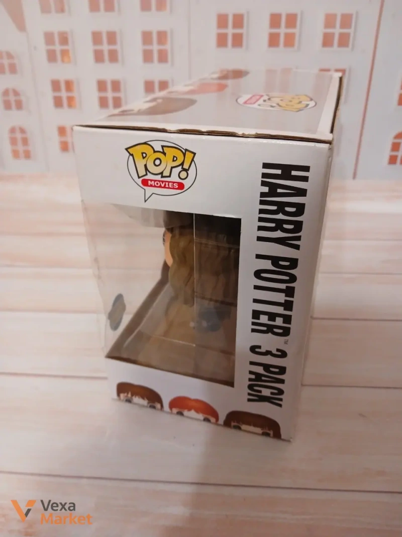 Фігурки Funko POP! Harry Potter Ron Weasley Hermione Granger 3 Pack Special — фото 6