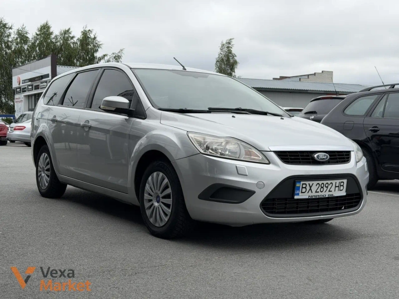 Ford Focus 2009 Дизель 1.6 л. Ручна / Механіка Сірий — фото 2
