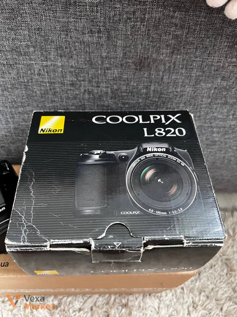 Фотоапарат Nikon з комплектом: сумка, зарядне, карта пам'яті — фото 3