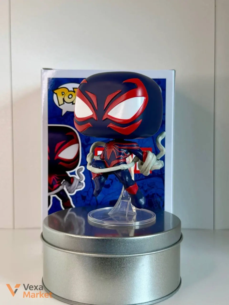 Funko Pop! Marvel Miles Morales (Vibranium Suit) #1565 Winter Convention Limited Edition — фото 2