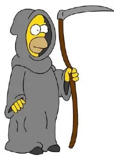 Funko Pop! The Simpsons Treehouse of Horror Grim Reaper Homer #1025 — фото 2