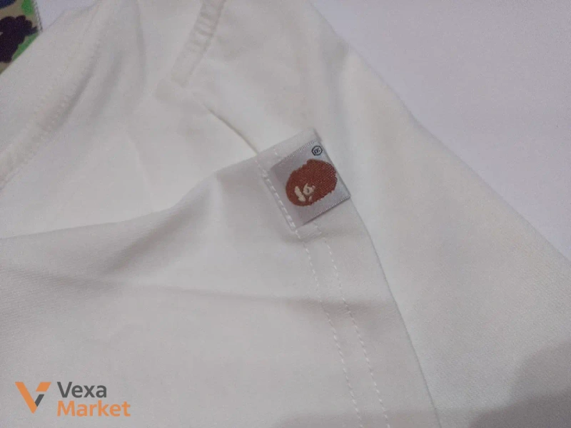 Футболка A Bathing Ape Tiger Tee біла розмір L — фото 3