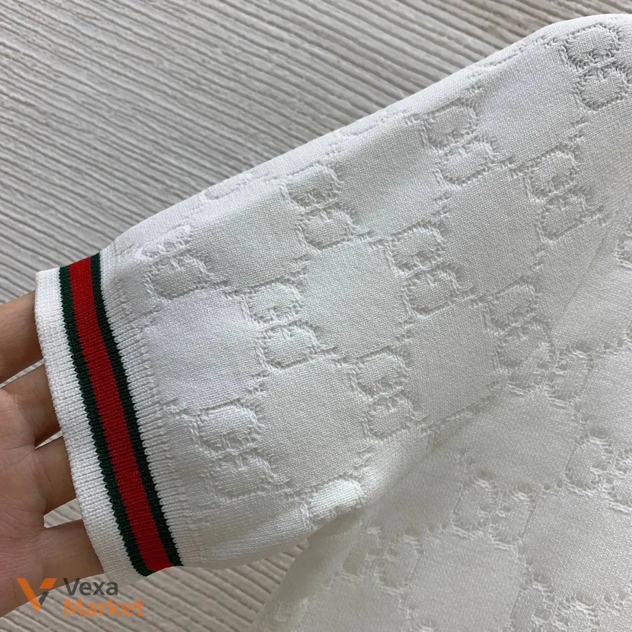 Футболка Gucci біла — фото 3