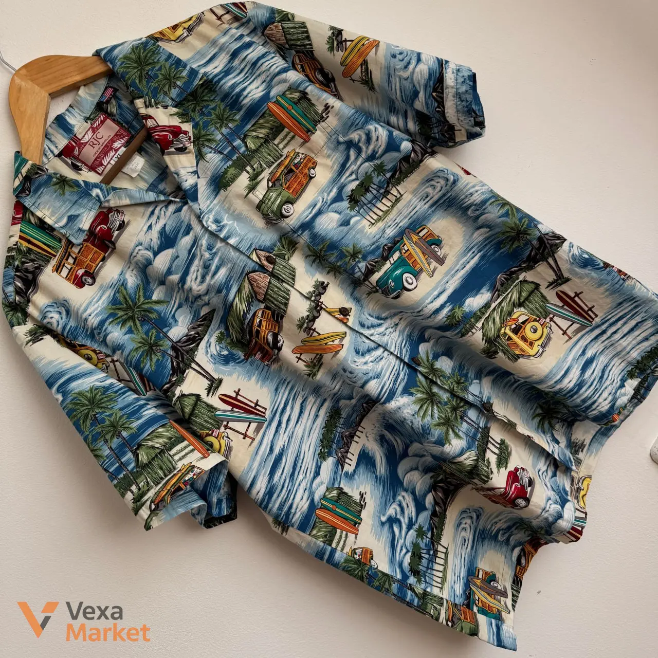 Гавайська сорочка RJC XL-XXL 100% Cotton — фото 7