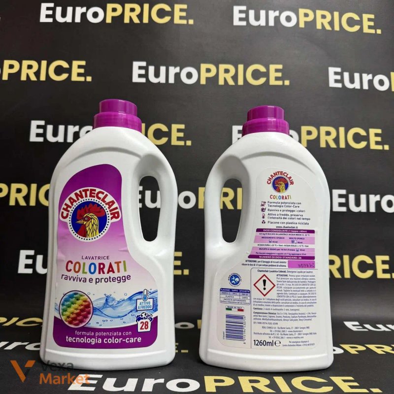 Гель для прання кольорових речей Chanteclair Colorati 1260 мл