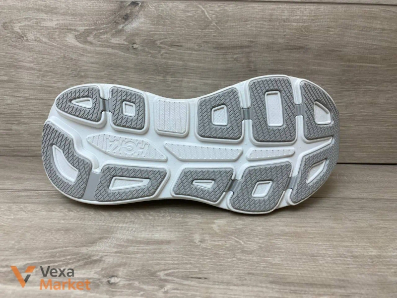 Hoka Bondi 9 кроссовки мужские/женские серые — фото 4