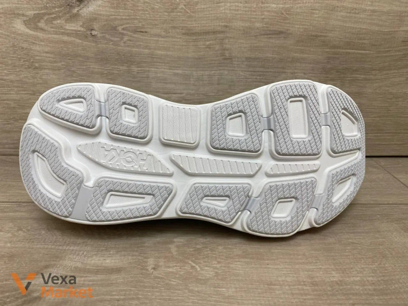 Hoka Bondi 9 White / Violet / Blue — фото 4