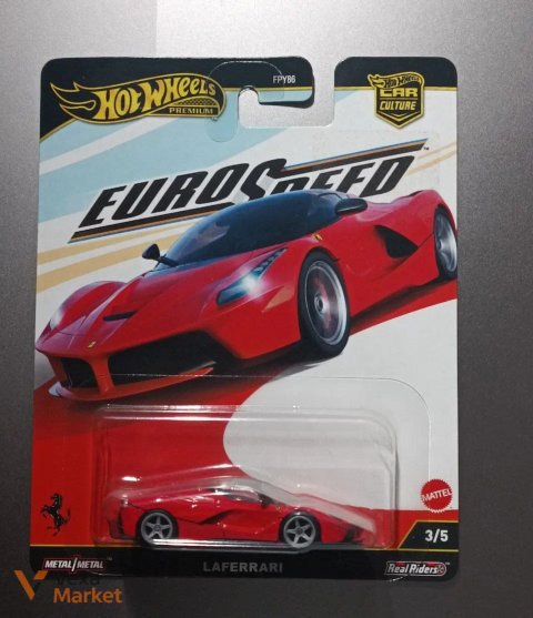 Hot Wheels Premium LaFerrari Euro Speed