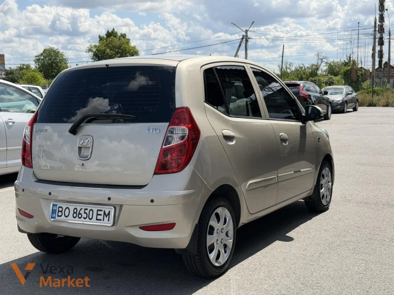 Hyundai i10 I покоління (FL) 2013 Бежевий — фото 3