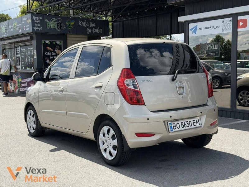 Hyundai i10 I покоління (FL) 2013 Бежевий — фото 4