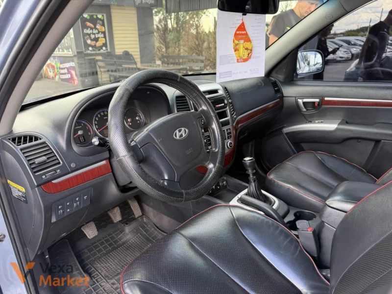Hyundai Santa FE 2007 Дизель 2.2 л. Синий — фото 5