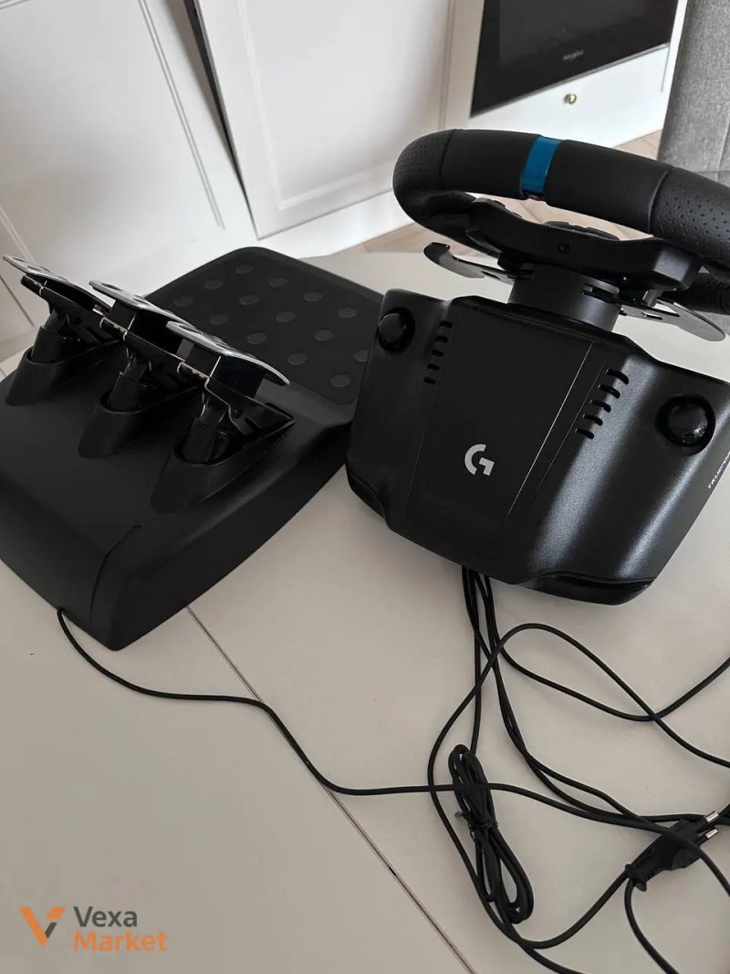 Ігрове кермо Logitech G923 для ПК, PlayStation 4, PlayStation 5 — фото 2