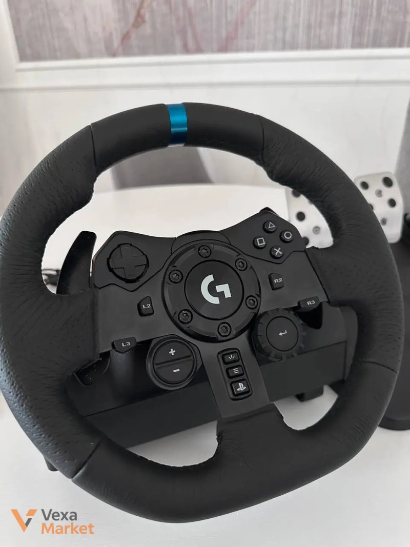 Ігрове кермо Logitech G923 для ПК, PlayStation 4, PlayStation 5 — фото 3