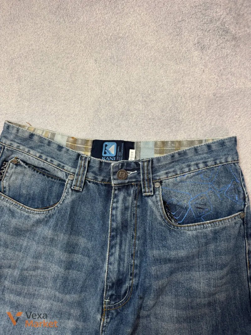 Karl Kani Vintage 90s Rap Baggy Jeans Розмір: 34 — фото 7