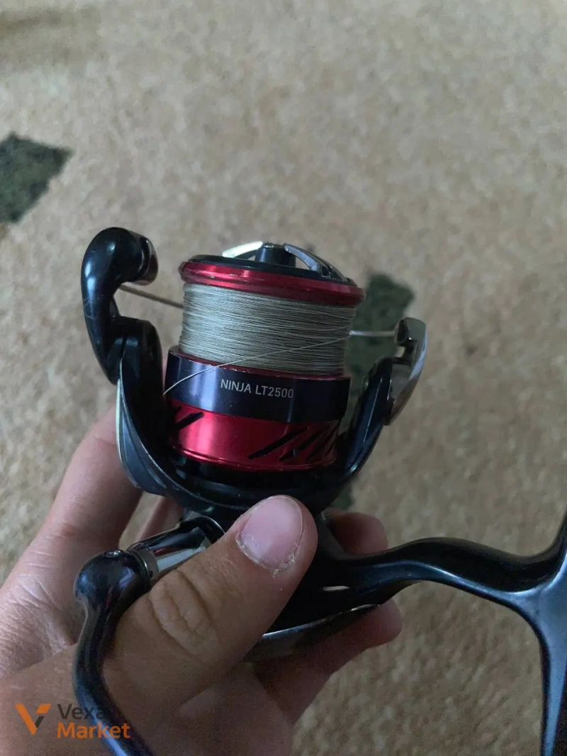 Катушка Daiwa Ninja LT 2500 + шнур — фото 2