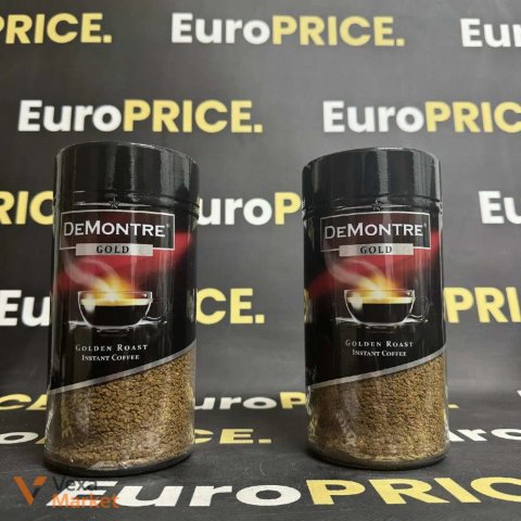 Кава розчинна DeMontre Gold Інтенс 200г