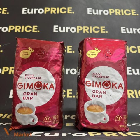 Кава в зернах Gimoka Gran Bar Червона 1кг