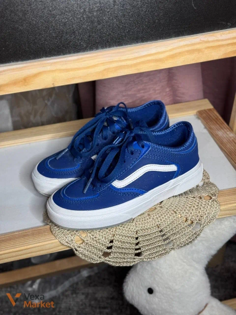 Кеди скейтера Vans демісезонні сині розмір 30.5