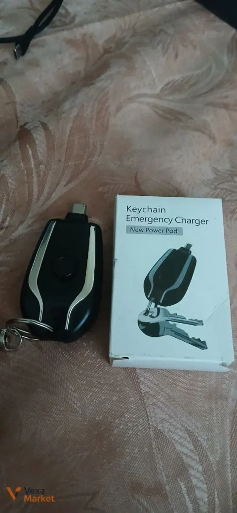 Keychain Emergency Charger New Power Pod