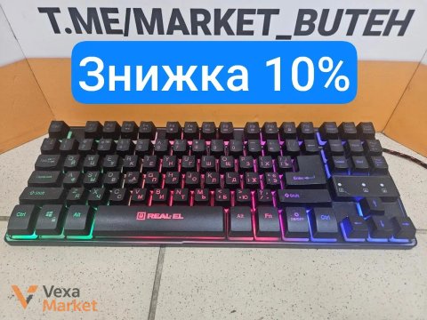 Клавіатура Real-El 8710 USB