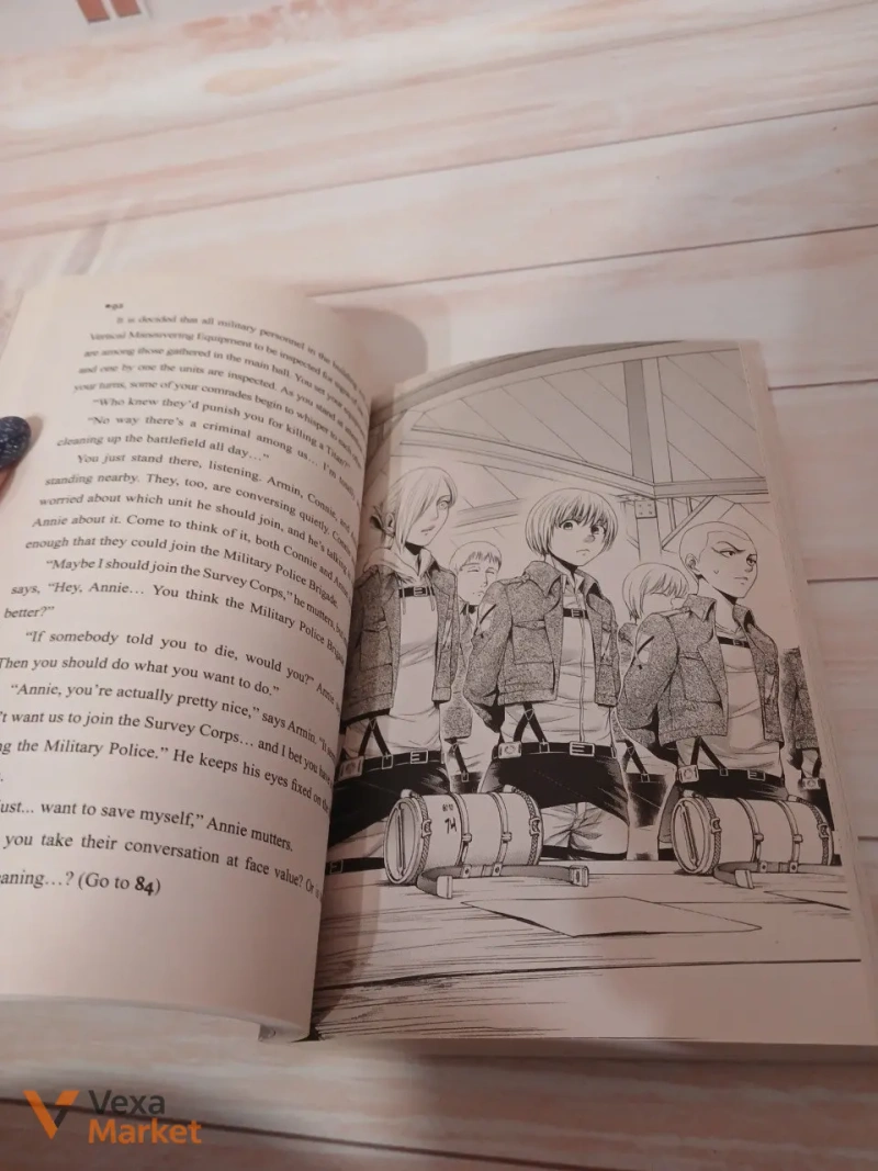 Книга Attack on Titan Adventure: інтерактивна книга-гра — фото 7