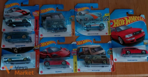 Колекційні машинки Hot Wheels та Matchbox