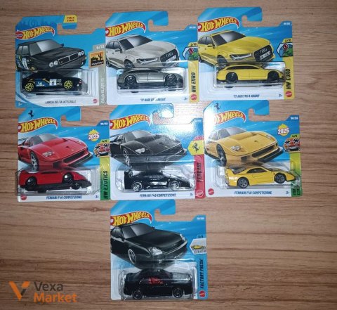 Коллекционные модели автомобилей Hot Wheels