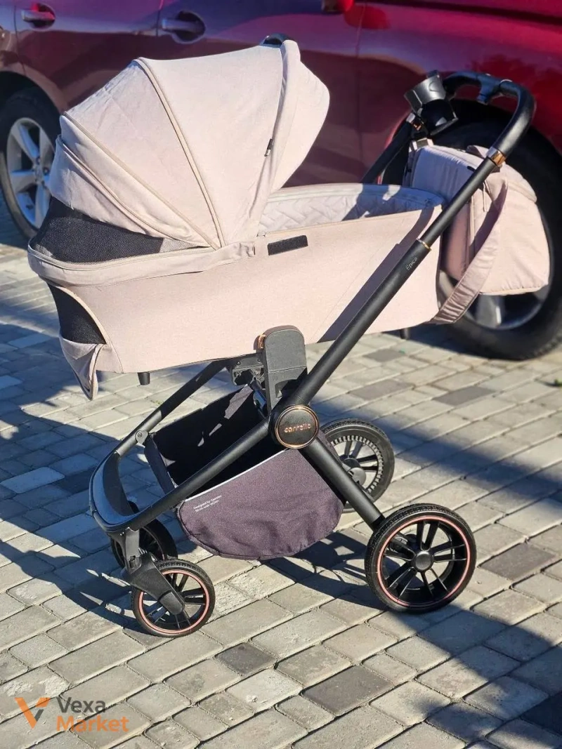 Коляска 2в1 Carrello epica Бежевий колір (оновлена 2024) — фото 7
