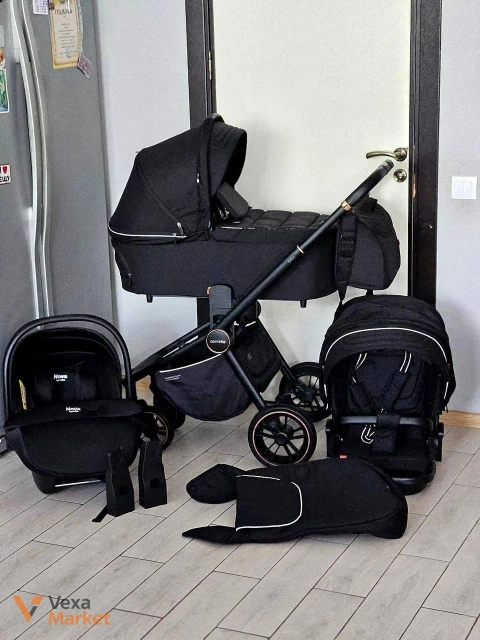 Коляска 3в1 Carrello Epica чорний