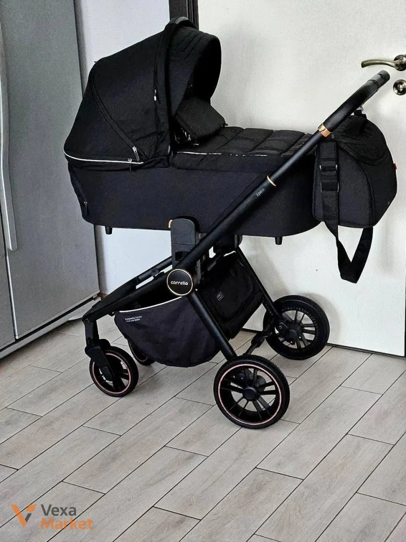 Коляска 3в1 Carrello Epica чорний — фото 2