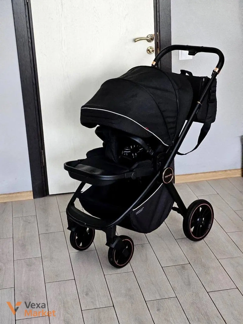 Коляска 3в1 Carrello Epica чорний — фото 8