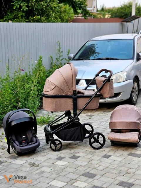 Коляска 3в1 El Camino persona бежева