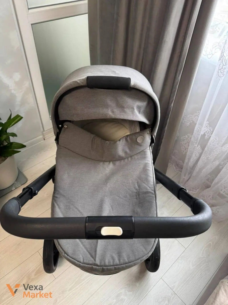 Коляска Cybex Balios S Lux 2 в 1 сіра — фото 4