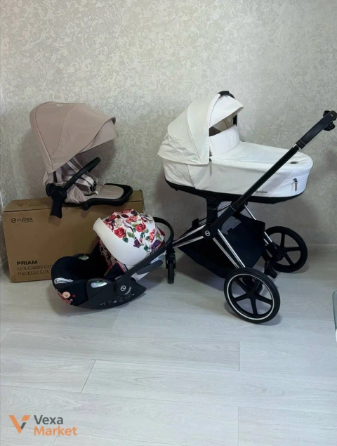 Коляска Cybex Priam 4.0 3 в 1 з автолюлькою Cloud T i-Size