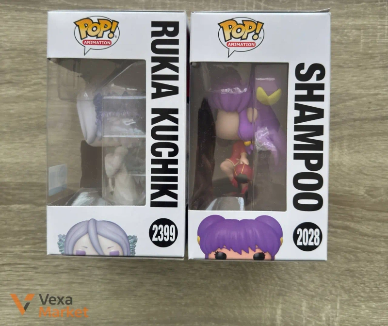 Комплект фігурок Funko Pop Rukia Kuchiki (Bleach) та Shampoo (Ranma 1/2) — фото 2