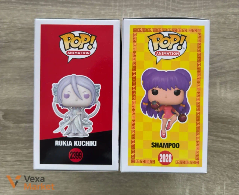 Комплект фігурок Funko Pop Rukia Kuchiki (Bleach) та Shampoo (Ranma 1/2) — фото 4
