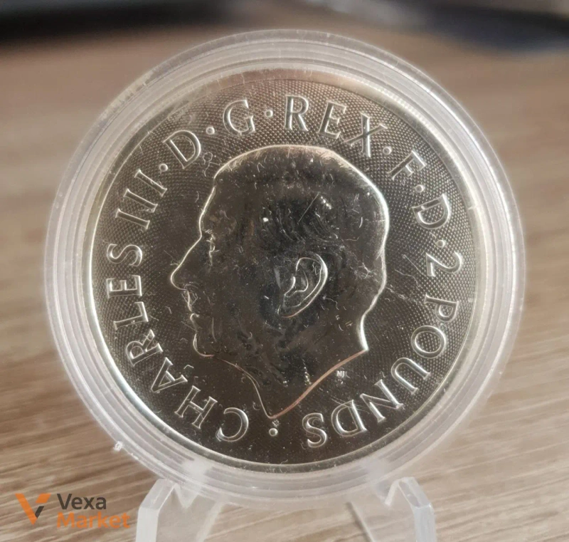 Королівський монетний двір Королівський герб 2025 1 oz Fine Silver — фото 2
