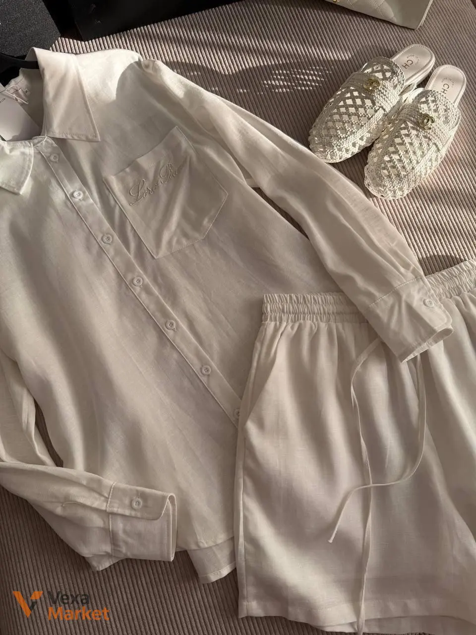 Костюм Loro Piana из хлопка и льна — фото 3