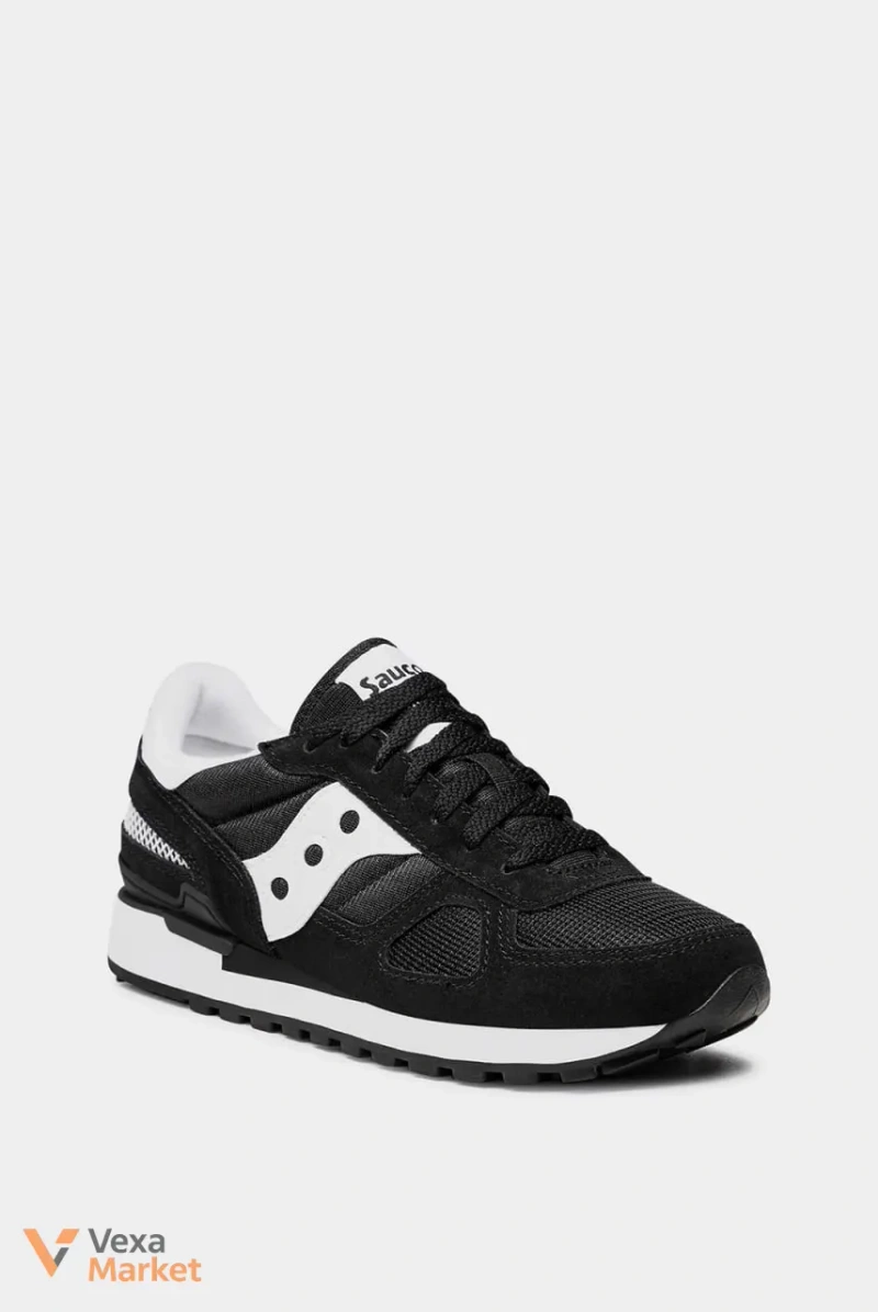 Кросівки Saucony Shadow Original 2108-518 унісекс шкіра чорно-білі — фото 2