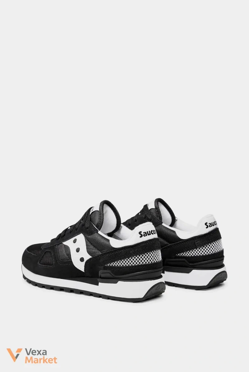 Кросівки Saucony Shadow Original 2108-518 унісекс шкіра чорно-білі — фото 3