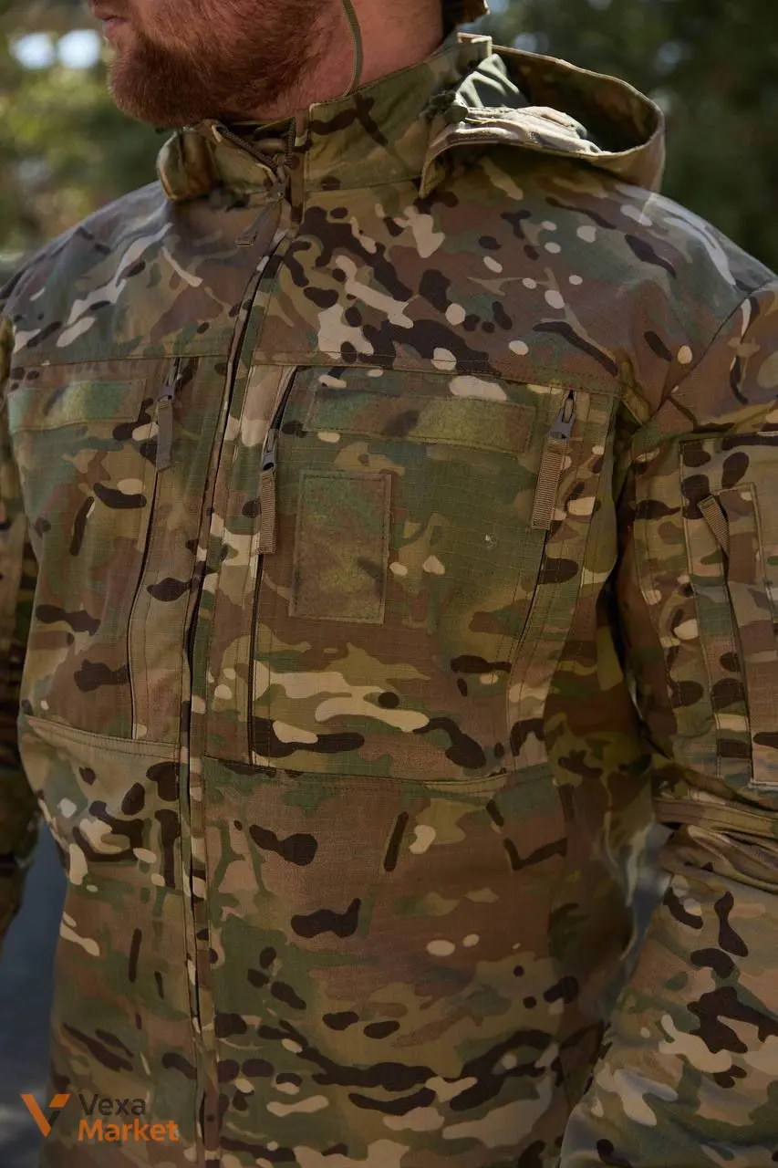 Куртка-кітель KS Military Combat Jacket Multicam — фото 6