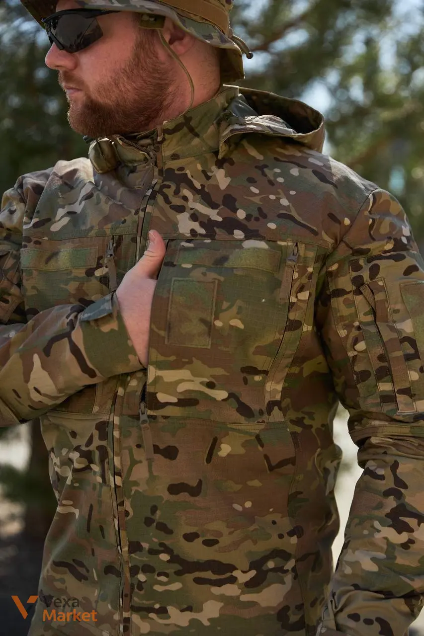Куртка-кітель KS Military Combat Jacket Multicam — фото 8