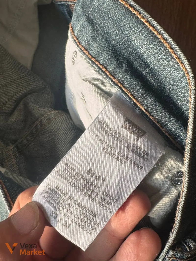 Levi's 514 Boot Cut Jeans 33/34 — фото 3