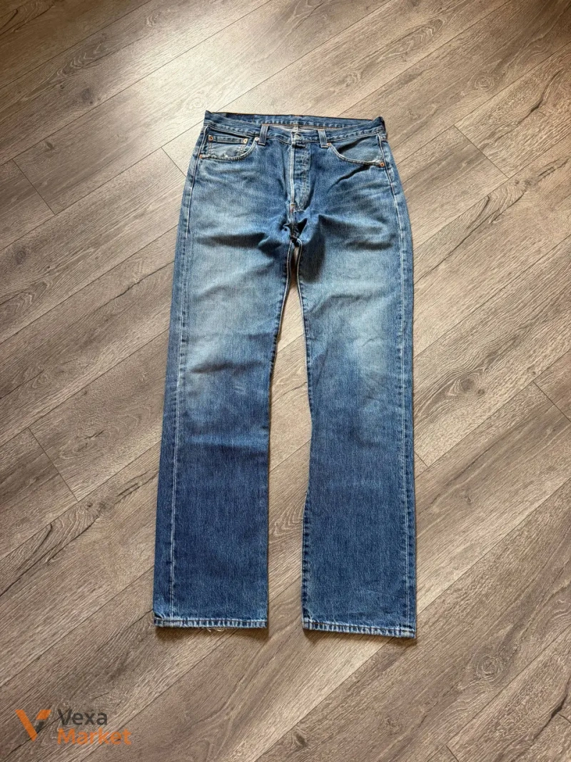 Levi's jeans vintage широкі, довгі — фото 3