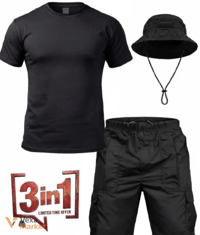 Літній тактичний комплект 3 в 1 (Olive)