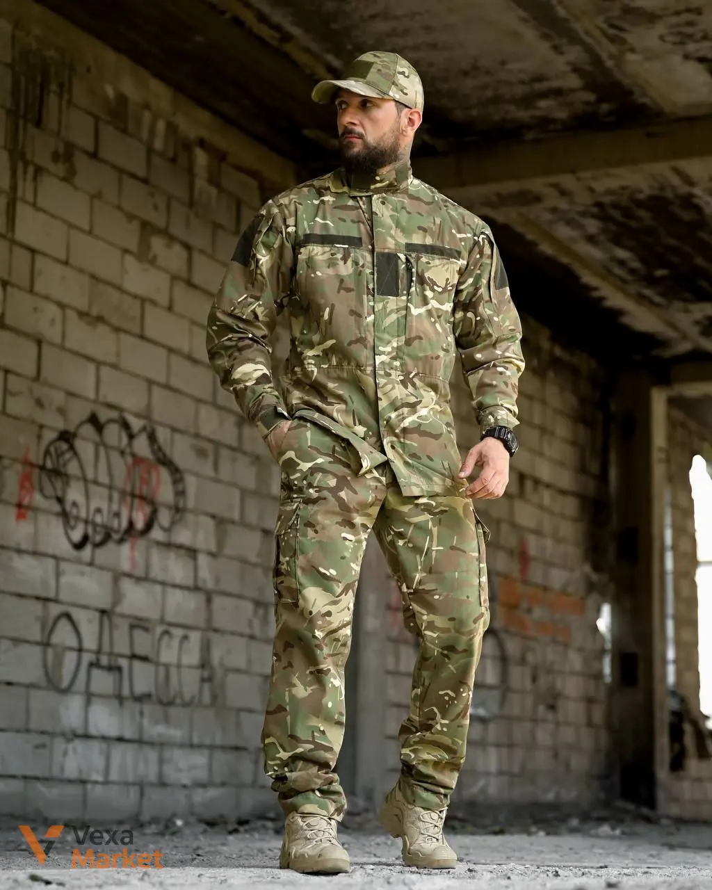 Літній тактичний костюм Poplin Multicam — фото 5