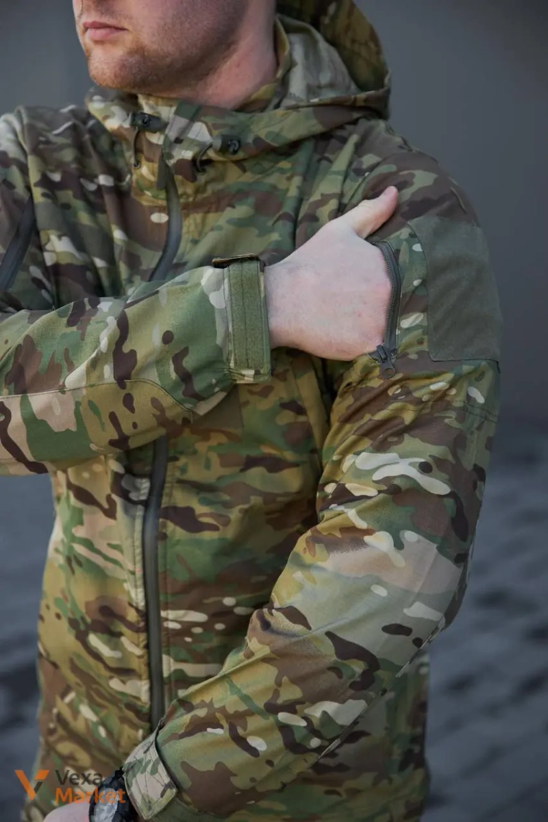 Літня польова куртка з англійської тканини Твіл — фото 3