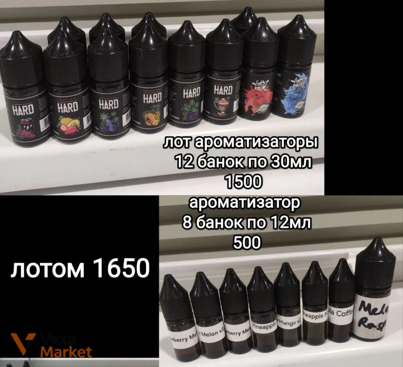 Лот б/у подов, одноразок, жижи: Argus, V.tru, Iqos, glo, Ashock, Elfbar — фото 3