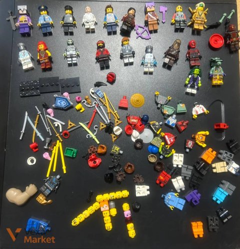Лот конструктора LEGO Ninjago, Star Wars и другие