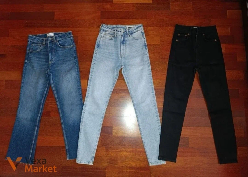 Лот одежды Zara: джинсы, платья, юбка (XS-S) — фото 2